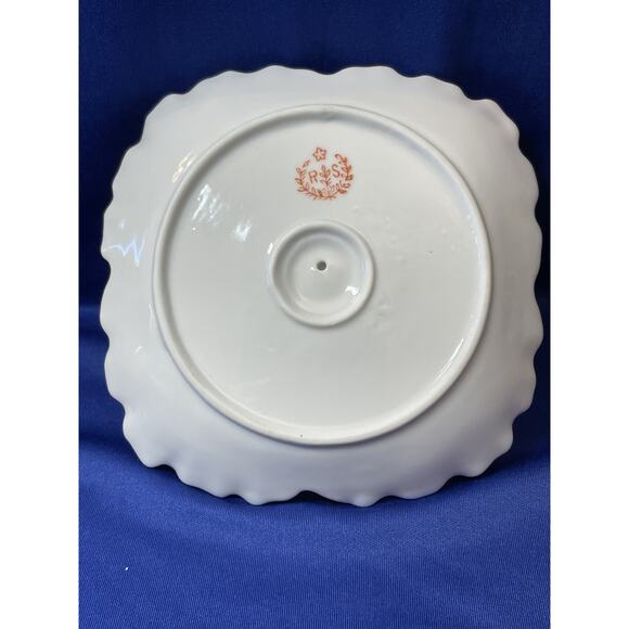 RS Prussia Porcelain Finger Pull Candle Stick Holder - Picture 6 of 6